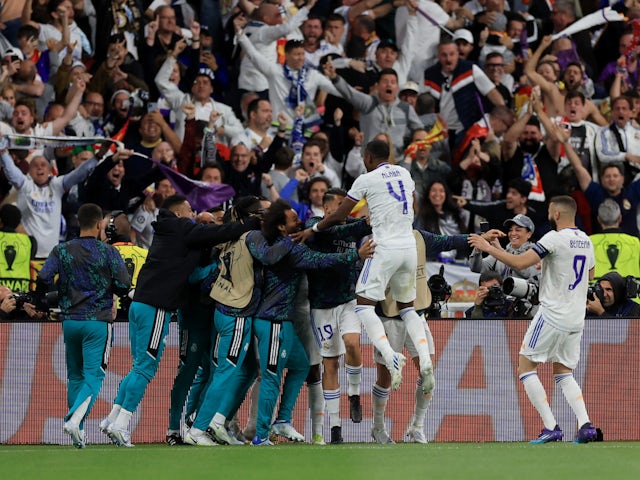 Result: Real Madrid defeat Liverpool to win 14th Champions League title