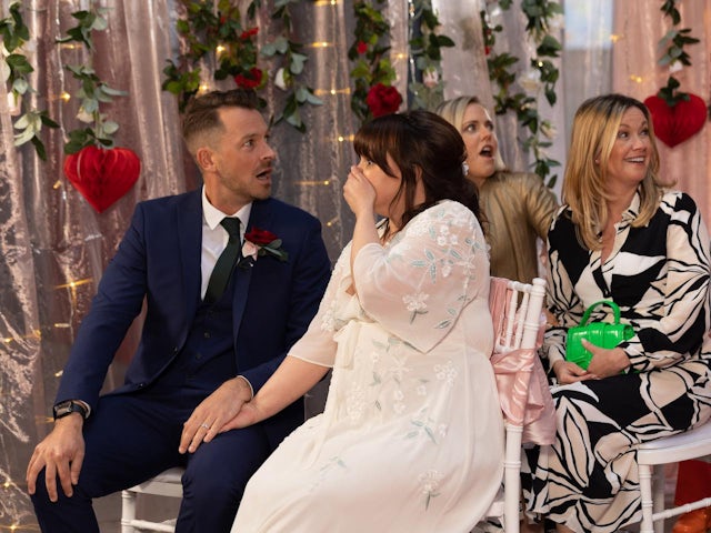 Darren and Nancy on the second episode of Hollyoaks on June 6, 2022