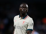 Sadio Mane in action for Liverpool in May 2022