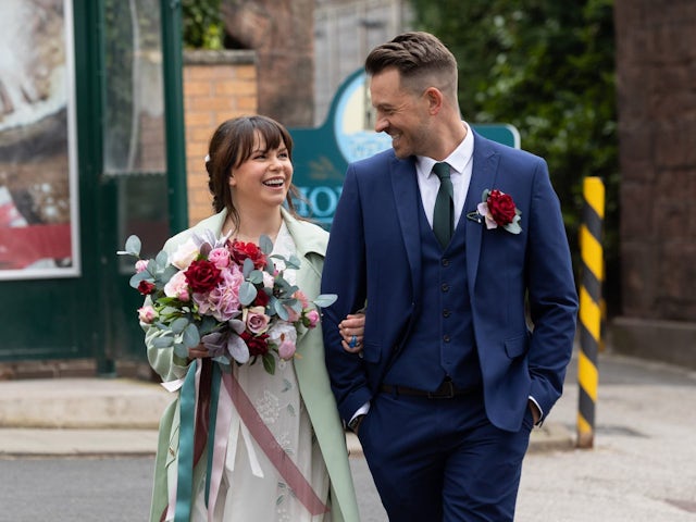 Nancy and Darren on the second episode of Hollyoaks on June 6, 2022