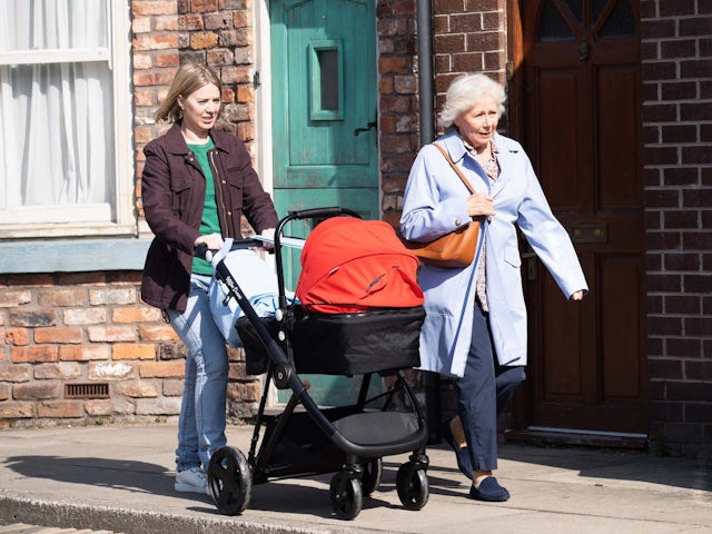 Abi and Wendy on Coronation Street on June 20, 2022
