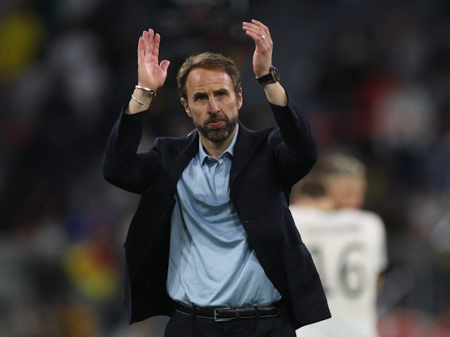 England manager Gareth Southgate pictured in June 2022