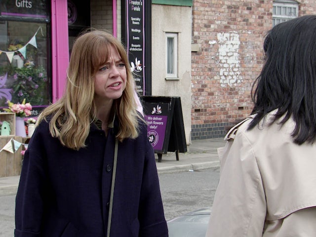 Toyah on Coronation Street on July 8, 2022