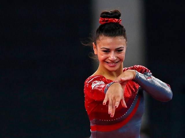 Claudia Fragapane in action in August 2014