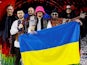 Kalush Orchestra celebrate winning Eurovision on May 15, 2022