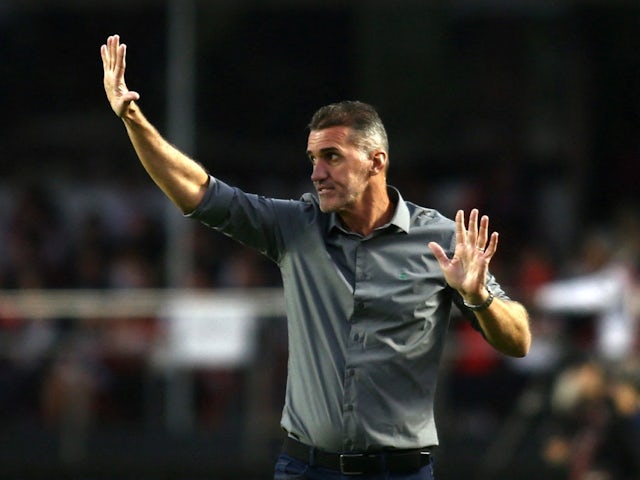 America Mineiro head coach Vagner Mancini pictured on June 12, 2022