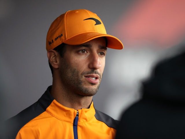 Daniel Ricciardo pictured on June 30, 2022