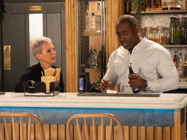 Debbie and Ronnie on Coronation Street on July 18, 2022