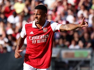 Gabriel Jesus scores twice on Arsenal debut
