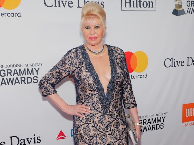 Ivana Trump pictured in January 2018
