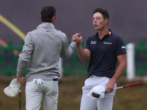 McIlroy, Hovland surge into Open lead at St Andrews