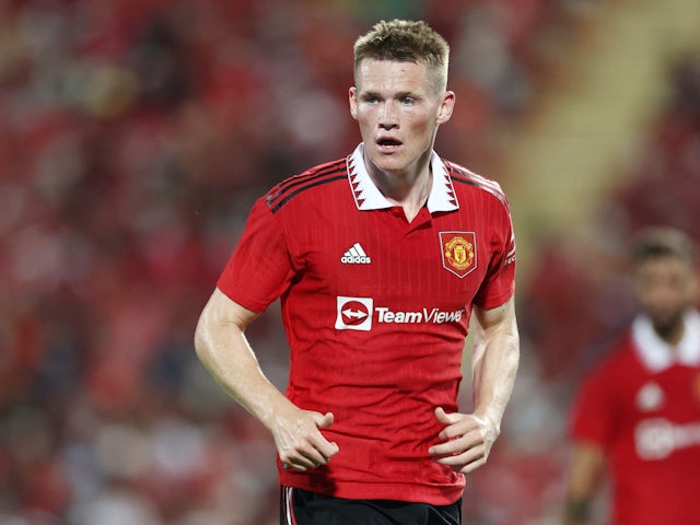 Manchester United's Scott McTominay pictured on July 12, 2022