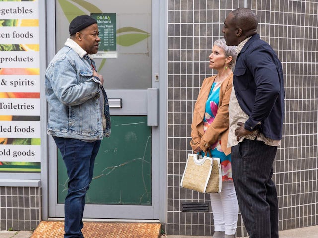 Ed, Debbie and Ronnie on Coronation Street on August 3, 2022