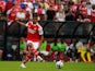 William Saliba in action for Arsenal in July 2022