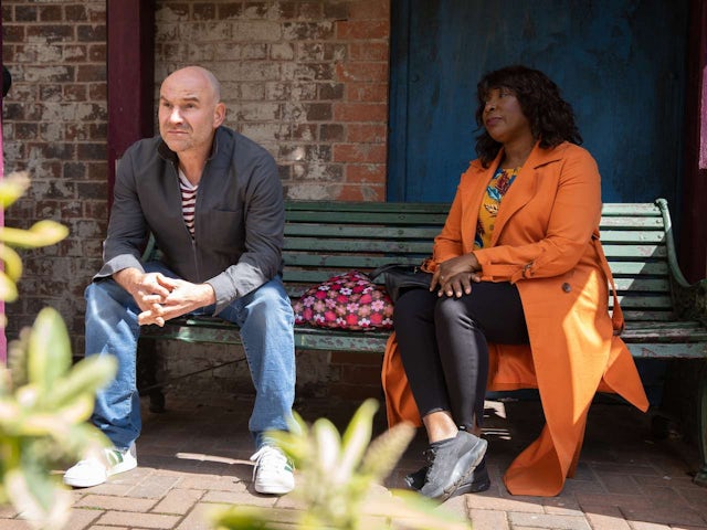 Tim and Aggie on Coronation Street on August 3, 2022