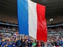 France flag pictured at Euro 2016 on July 3, 2016