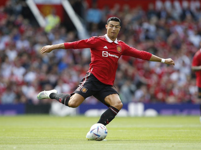 Manchester United'ın golcüsü Cristiano Ronaldo'nun 31 Temmuz 2022'deki fotoğrafı