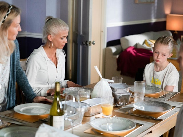Lola and Lexi on EastEnders on August 1, 2022