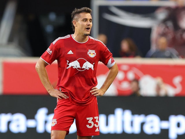 Aaron Long in action for New York Red Bulls on August 2, 2022