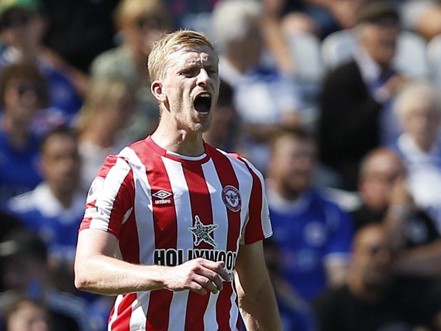 Ben Mee in action for Brentford on August 7, 2022