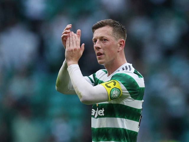Callum McGregor in action for Celtic on July 31, 2022