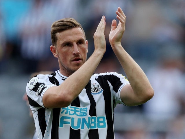 Chris Wood in action for Newcastle United on August 6, 2022