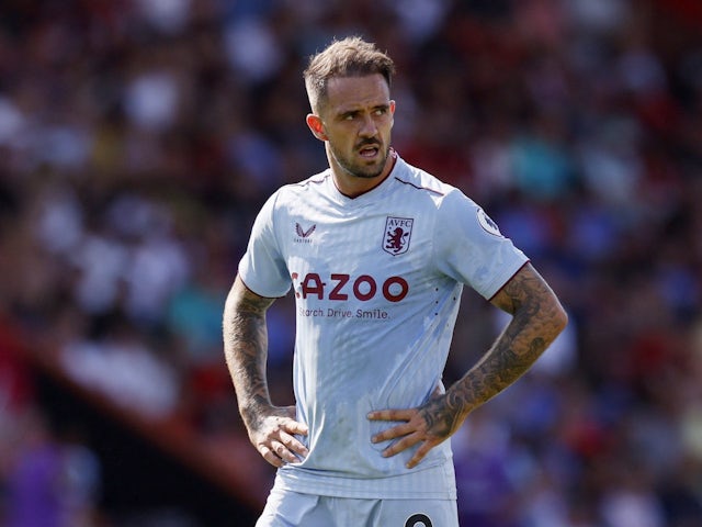 Danny Ings in action for Aston Villa on August 6, 2022