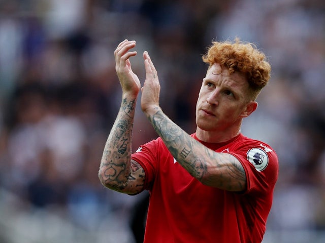 Jack Colback in action for Nottingham Forest on August 6, 2022