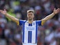 Joel Veltman in action for Brighton & Hove Albion on August 7, 2022