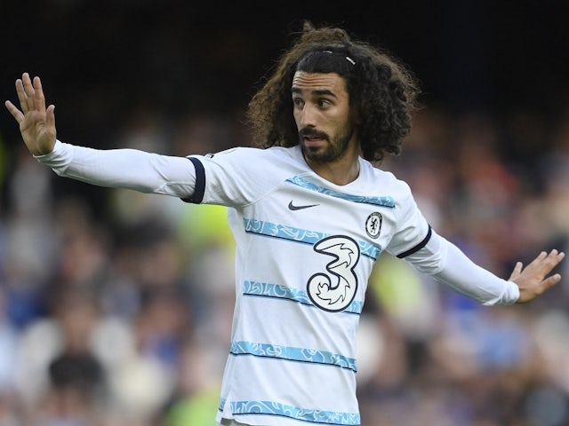 Marc Cucurella in action for Chelsea on August 6, 2022