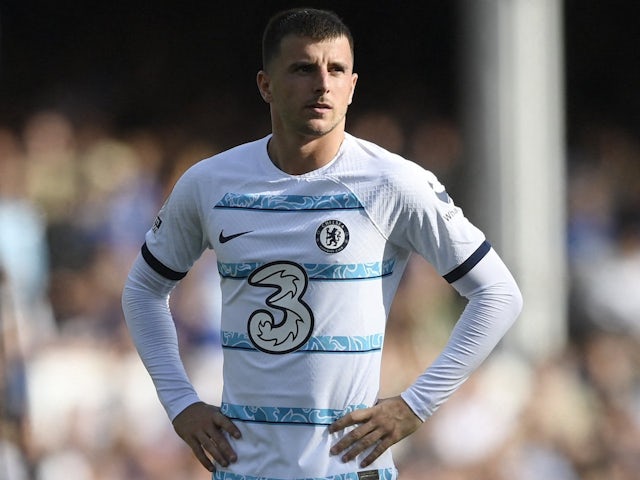 Mason Mount in action for Chelsea on August 6, 2022