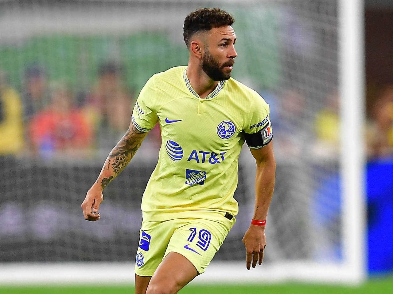 Miguel Layun in action for Club America on August 3, 2022 - Sports Mole