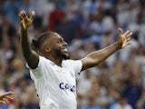 Nuno Tavares celebrates scoring for Marseille on August 7, 2022