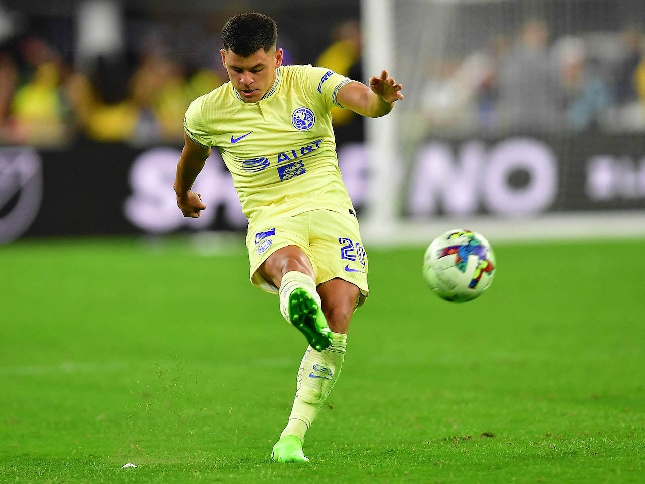 Richard Sanchez in action for Club America on August 3, 2022 - Sports Mole