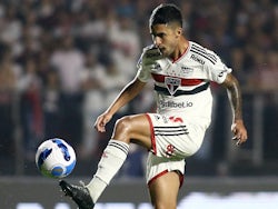 Rodrigo Nestor in action for Sao Paulo on August 3, 2022