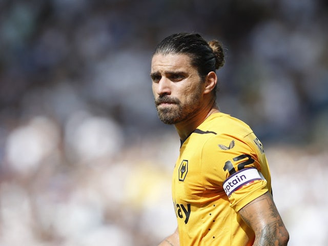 Ruben Neves in action for Wolverhampton Wanderers on August 6, 2022