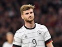 Timo Werner in action for Germany in June 2022