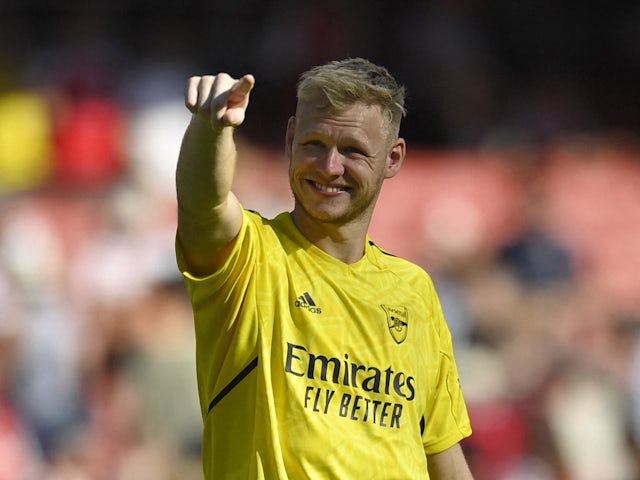 Arsenal's Aaron Ramsdale on August 13, 2022