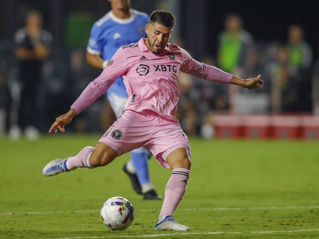 Alejandro Pozuelo in action for Inter Miami on August 13, 2022