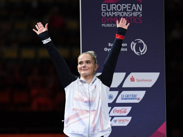 Alice Kinsella wins all-around silver medal at European Championships