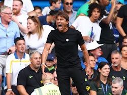 Antonio Conte in charge of Tottenham Hotspur on August 14, 2022
