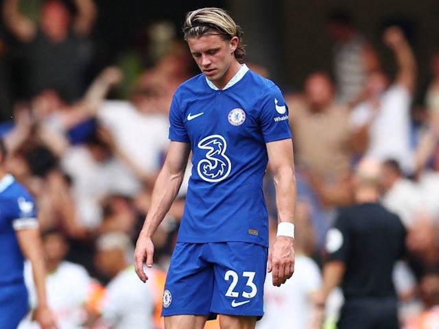 Conor Gallagher in action for Chelsea on August 14, 2022