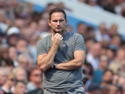 Everton boss Frank Lampard on August 13, 2022