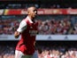 Gabriel Jesus celebrates scoring for Arsenal on August 13, 2022