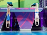 Scotland's Grace Reid and James Heatly in action at the Commonwealth Games on August 8, 2022