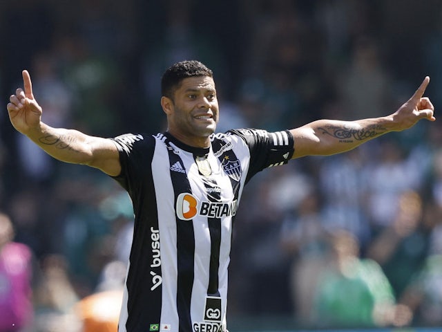 Hulk in action for Atletico Mineiro on August 14, 2022