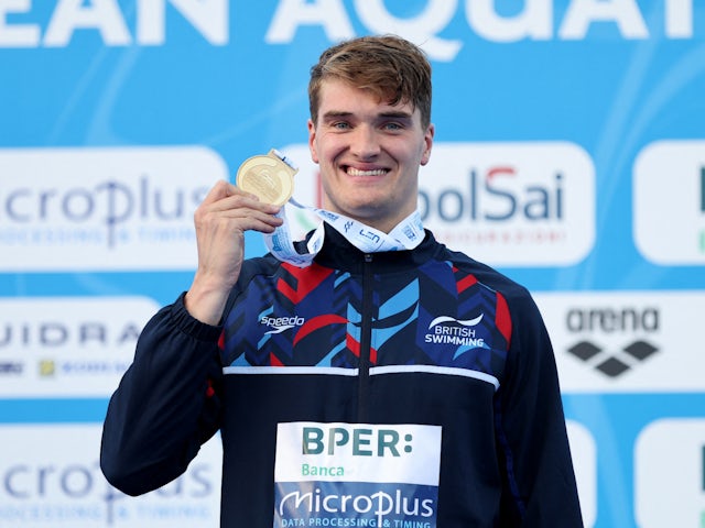 James Wilby crowned European champion in men's 200m breaststroke
