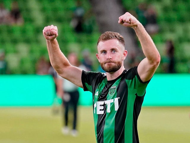 Jon Gallagher in action for Austin FC on August 13, 2022