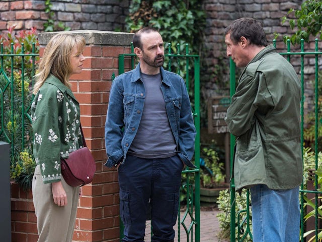 Toyah, Griff and Spider on Coronation Street on September 2, 2022