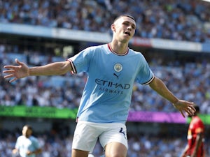 Phil Foden Back Signed Manchester City 2021-22 Home Jersey